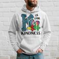 Autism Awareness K Is For Kindness Puzzle Piece Be Kind Hoodie Gifts for Him