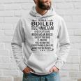 Being A Boiler Technician Like Riding A Bike Hoodie Gifts for Him
