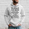 Being A Stamp Licker Like Riding A Bike Hoodie Gifts for Him