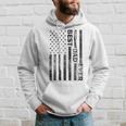 Best Dad Ever American Flag Husband Vintage Fathers Day Men Hoodie Gifts for Him