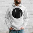 Blank Abstract Printed Black Circle Novelty Graphics Design Hoodie Gifts for Him