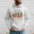 Cycling Evolution Vintage Retro Hoodie Gifts for Him