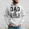 Dad Of Girls Funny Fathers Day From Wife Daughter Baby Hoodie Gifts for Him