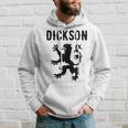 Dickson Clan Scottish Family Name Scotland Heraldry Men Hoodie Graphic Print Hooded Sweatshirt Gifts for Him