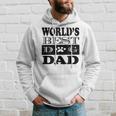 Dog Lover Fathers Day Funny Gift Worlds Best Dog Dad Hoodie Gifts for Him