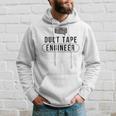 Duct Tape Engineer | Funny Mechanic Humor Hoodie Gifts for Him