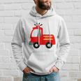 Fire Fighter Truck 16 Year Old Birthday | 16Th Bday Hoodie Gifts for Him