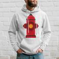 Fireman Fire Hydrant Fire Fighter Hoodie Gifts for Him