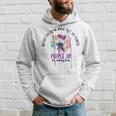 Floral Purple Up For Military Kids Month Military Child Hoodie Gifts for Him