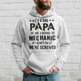 Funny Retired Auto Mechanic Papa Mens Gift For Mens Hoodie Gifts for Him