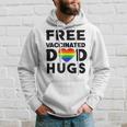 Gay Pride Free Vaccinated Dad Hugs Lgbt Lesbian Hoodie Gifts for Him