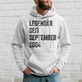 Geburtstag Legendär Seit September 2004 Jahrgang Vintage Hoodie Geschenke für Ihn