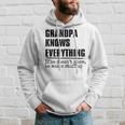 Grandpa Knows Everything Best Grandpa Ever Fathers Day Gift For Mens Hoodie Gifts for Him