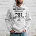 Herren 35. Geburtstag Hoodie Vorsicht Alter Kerl 35 Jahre Geschenke für Ihn