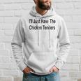 Ich Werde Einfach Die Chicken Tenders Lustig Haben Hoodie Geschenke für Ihn