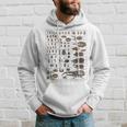 Insects Collection Species Bugs Vintage Chart Entomology Hoodie Gifts for Him