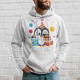 Kinder Pinguin-Party 9. Geburtstag Hoodie, Pinguin Mottoparty Outfit Geschenke für Ihn