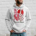 Love Respiratory Therapist Life Valentine Group Nursing Hoodie Gifts for Him
