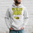 Lustiges Bienen-Motiv Hoodie Ich bin eine Biene in Weiß für Imker Geschenke für Ihn