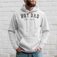 Mens Boy Dad Est 2023 Dad To Be Gifts Fathers Day New Baby Boy Hoodie Gifts for Him