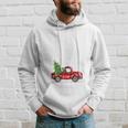 Merry Christmas Yall Vintage Christmas Truck Green Hoodie Gifts for Him