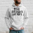 On My Baby Daddys Last Nerve On Back Hoodie Gifts for Him On My Baby Daddys Last Nerve On Back Hoodie Gifts for Him
