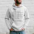 Opa Definition Hoodie, Herren Spruch für Großvater Geschenke für Ihn