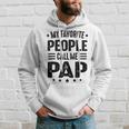 Pap From Grandchildren For Grandpa Men Call Me Pap Gift For Mens Hoodie Gifts for Him