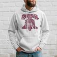 Philadelphia Street Map Liberty Bell Vintage Maroon Philly Hoodie Gifts for Him