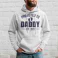 Promoted To Daddy Est 2023 For Dad New Baby Hoodie Gifts for Him