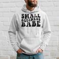 Small Business Babe Funny Saying Retro Men Hoodie Graphic Print Hooded Sweatshirt Gifts for Him