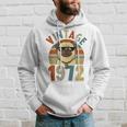Vintage 47Th Birthday Dog Pug Vintage 1972 Classic Men Hoodie Gifts for Him