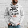 Womens My Favorite People Call Me Gammy Mothers Day Grandma Gift Hoodie Gifts for Him