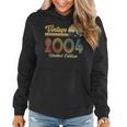 19 Year Old Gifts Made In 2004 Vintage 19Th Birthday Retro Women Hoodie