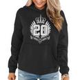 20 Jahre 2002 20 Geburtstag Frauen Hoodie