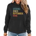 25Th Birthday Gift 25 Year Old Legend Since September 1996 Women Hoodie