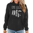 Funny St Patricks Day Couples Matching One Lucky Mr Women Hoodie