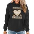 Gingerbread Heart Deer Cookies And Gnome Funny Ugly Christmas Gift Women Hoodie