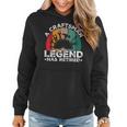 Handwerkerlegende Holzarbeiter Ruhestand Hoodie, Lustiges Rentner Design