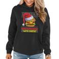 Happy Holidays With Cheese Shirt Cheeseburger Hamburger V7 Women Hoodie