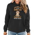 Herren Opa Großvater Shih Tzu Frauen Hoodie