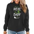 Ich Bin Eine Hexe Ich Darf Das I Halloween Kostüm Witch Frauen Hoodie