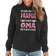 Ich Habe Zwei Titel Mama Und Oma Und Inch Rocke Sie Beide Frauen Hoodie