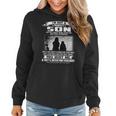Im Not A Perfect Son But My Crazy Mom Loves Me From Mom Women Hoodie