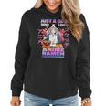 Just A Girl Who Loves Anime Ramen And Sketching Anime Gift Women Hoodie