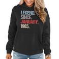 Legende Seit Januar 1965 Jahrgang Geburtstag Frauen Hoodie