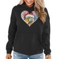 Lustige Ente Weihnachtsmütze Vintage Valentinstag Ente Frauen Hoodie