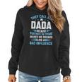 Mens They Call Me Dada Because Partner In Crime Fathers Day Women Hoodie