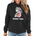 Oma Mais Oma Einhorn Lustiges Oma Einhorn Frauen Hoodie