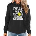 Real Men Stay Out Of The Kitchen Funny Pickleball Paddleball Tshirt Women Hoodie